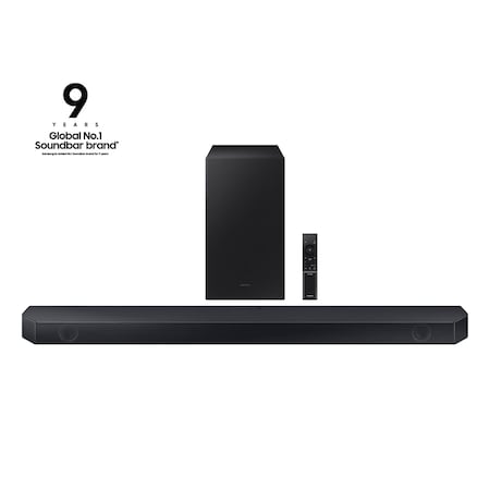 Samsung Dolby Atmos 360W 3.1.2 Channel Soundbar with Wireless Subwoofer, Bluetooth, HDMI, and Q-Symphony HW-Q600C/ZA